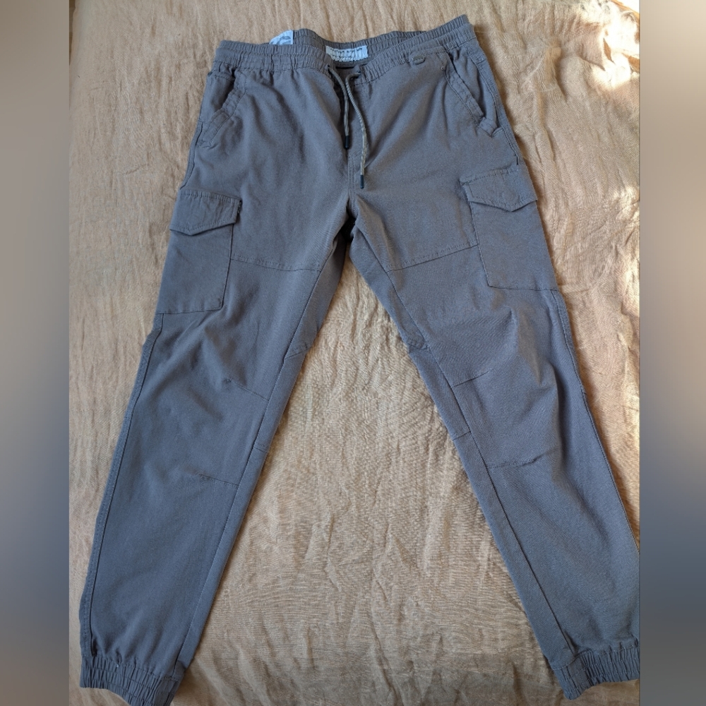 Men's Size LG Projek Raw Dark Taupe Jogger Pant- Like New